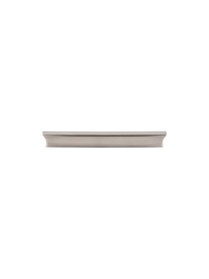 Glacier Cabinet Pull - 6 inch Center-to-Center in Satin Nickel.